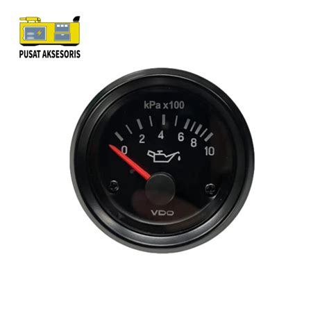 Jual Vdo Oil Pressure Gauge V Or V Pn C Range Kpa