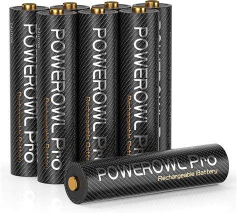 Powerowl Rechargeable Aaa Batteries Pro High Capacity Mah Premium