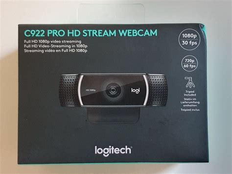 C922 Pro Super Webcam Von Logitech Kaufen Auf Ricardo