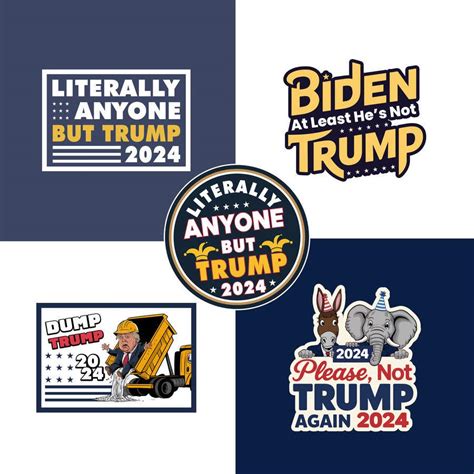 Political Bumper Stickers: Anti-Trump, Pro-Biden | Freelancer