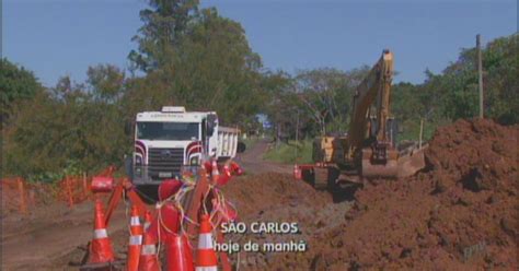 G S O Carlos Sp Inicia Obras De Ponte Que Desabou No Ano Passado