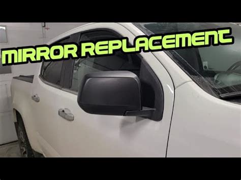 How To Replace Your Outside Mirrors Chevy Colorado YouTube