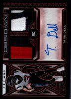 Tank Dell Obsidian Rookie Jersey Autographs Electric Etch