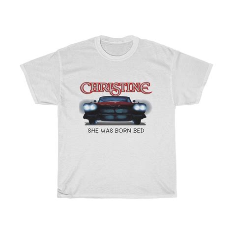 Christine Movie Men T Shirt Stephen King Nostalgic Shirt Demon Etsy