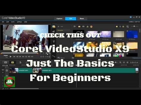 Corel videostudio x9 tutorial - inputkid