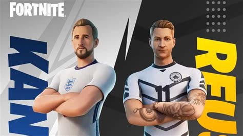 Fortnite: Euro Soccer Players Harry Kane & Marco Reus Join ICON Series