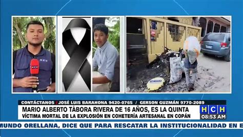 Desgracia Fallece otro joven hospitalizado tras explosión de