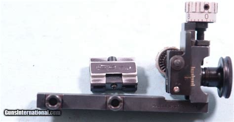 Anschutz Palma Match Adjustable Target Rifle Rear Sight For Sale