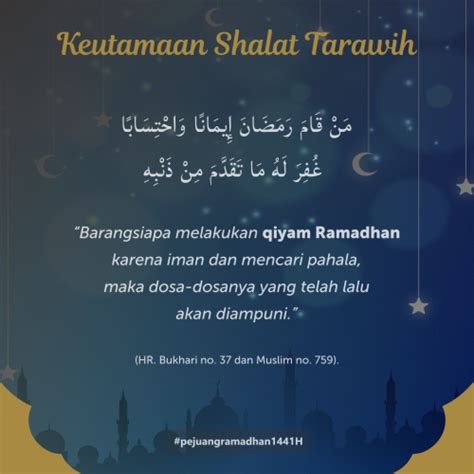 Keutamaan Shalat Tarawih Kajian Sunnah Bandung