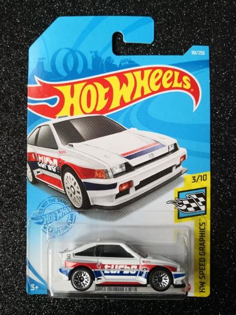 Hot Wheels Honda Cr X Turbo White Hobbies Toys Toys Games On