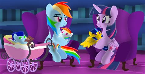 Princess Twilight Sparkle And Rainbow Dash