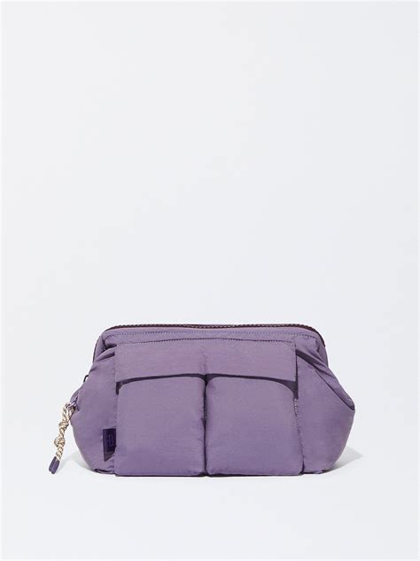 Bolsa Multiusos De Nylon Roxa Mulher Bolsas Multiusos Parfois