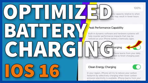 How To Turn On Optimized Battery Charging In IOS 16 IKream