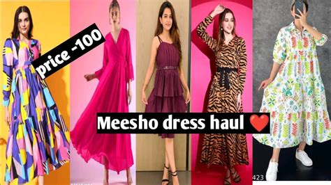 Summer Special Dresses 👗 Meesho Partywear Dress Haul 🔥 Strating 100