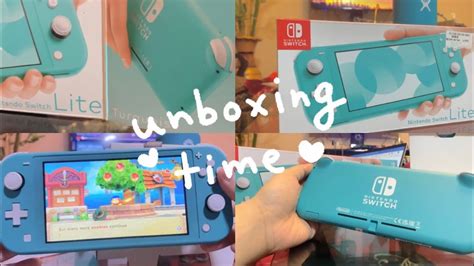 I Finally Got Something Lite Nintendo Switch Lite Unboxing Turquoise Short Gameplay 🐳