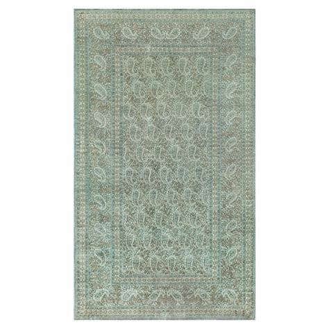 Doris Leslie Blau Collection Antique Persian Tabriz Floral Rug Size