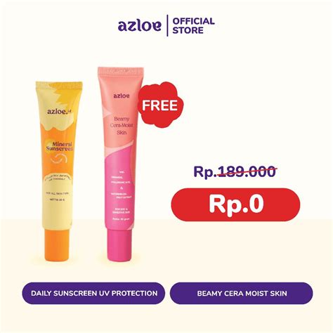 Jual Tinted Sunscreen Moisturizer Kulit Kering Special Bundling