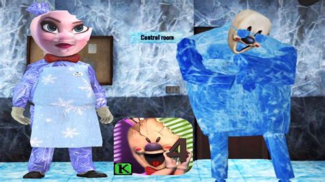 Ice Scream 4 Rod Is Elsa Ice Scream 4 Rod Factory Rod Outfit Mod