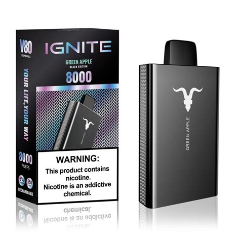 IGNITE V80 GREEN APPLE