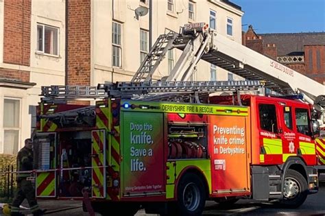 Police Reveal Cannabis Plants Found After Major Fire At Property In Derby City Centre