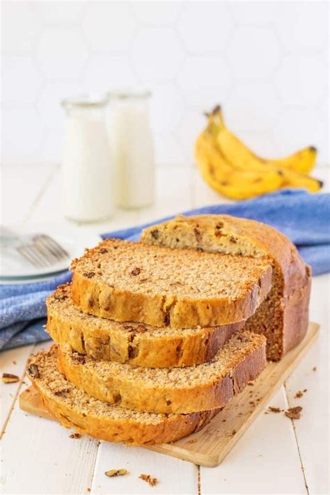 The Super Easy Bread Machine Banana Bread Is A Dump And Go Recipe And In A Matter Of Hours Will