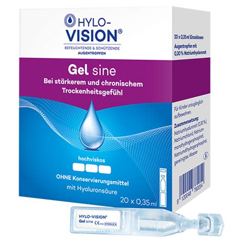 Hylo Vision Gel Sine X Milliliter Kaufen Medpex