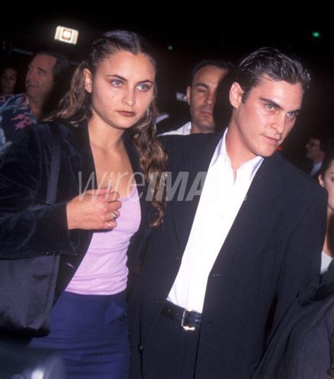 Joaquin Phoenix And Sister Rain Phoenix During U Turn Los Angeles