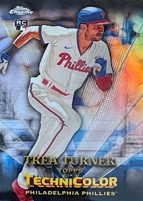 Trea Turner 2023 Topps Chrome TT 10 Topps In Technicolor Price Guide