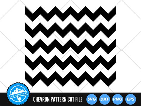 Chevron Pattern Svg Files Seamless Chevron Pattern Cut Files Etsy