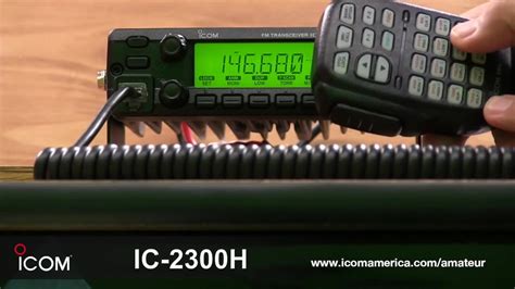 Icom Ic A Review Dual Band Vhf Uhf W Mobile Radio Off