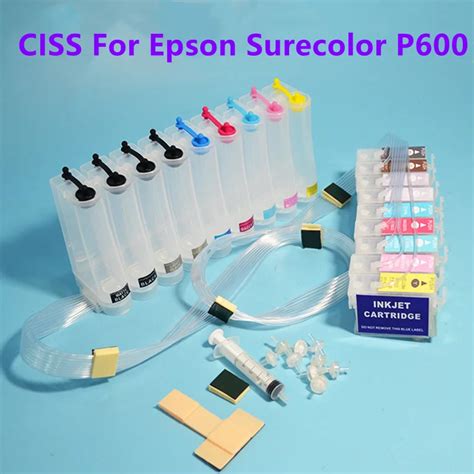 Groothandel Ciss Inkttank Voor Epson Surecolor P600 Lege Refill