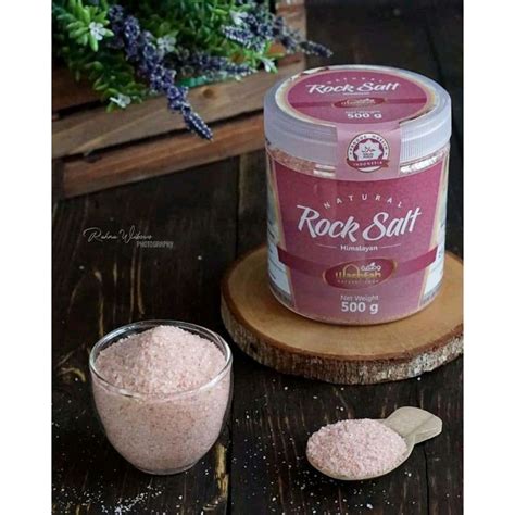 Jual Garam Himalaya Rock Salt Natural G Indonesia Shopee Indonesia