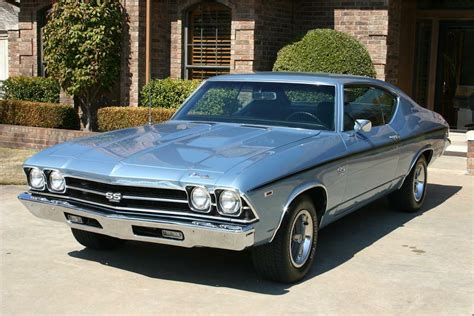 1969 Chevrolet Chevelle Ss 396 2 Door Hardtop Front 3 4 44922