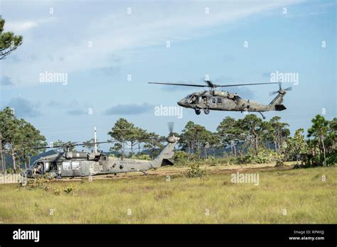 The Th Aviation Regiment Performs Aerial Gunnery Training At A Range