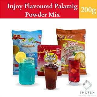 Injoy Flavoured Palamig Powder Mix G Unsweetened Drink Sago