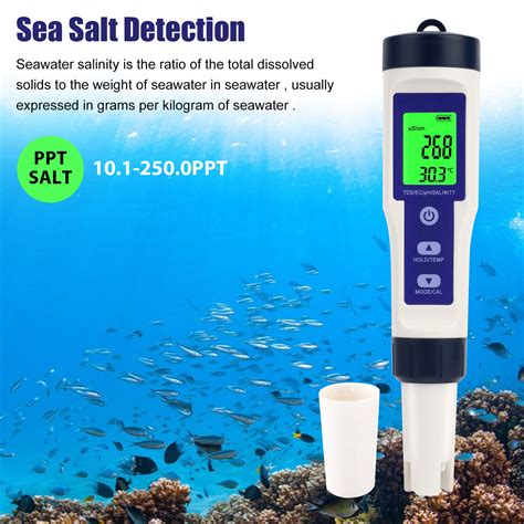 In Digital Ph Tds Ec Salinity Temperature Water Quality Meter