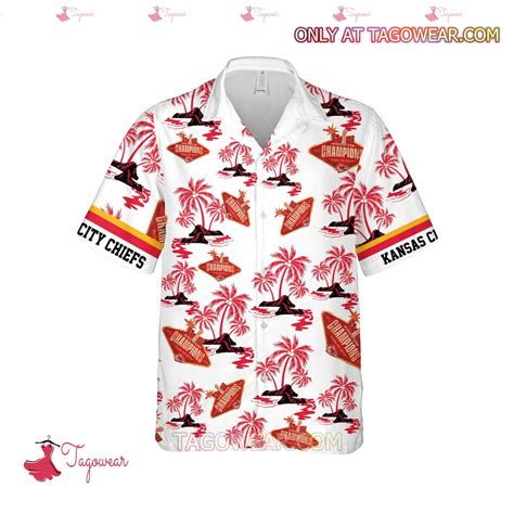 Kansas City Chiefs Super Bowl Champions Back To Back Hawaiian Shirt