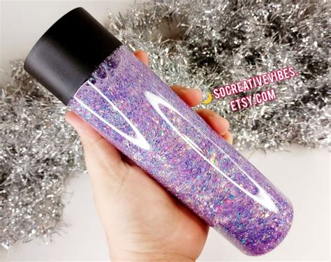 Glitter Sensory Bottle, Calming Bottles, Anxiety Relief, Stress Toys, Gifts for Kids, Fidget Toy ...