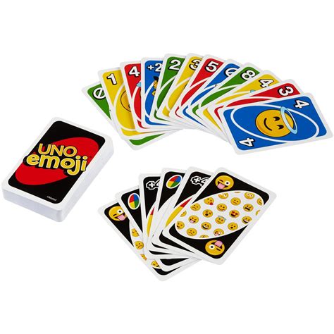 UNO Emoji Card Game - Entertainment Earth