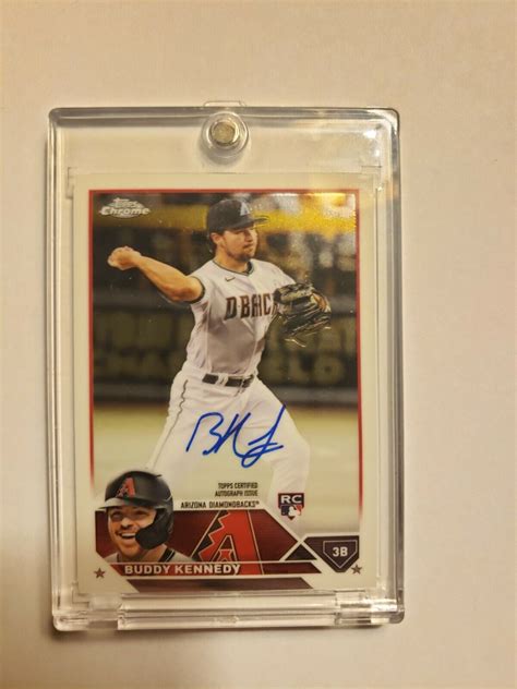 Topps Chrome Buddy Kennedy Rc Rookie Auto Ra Bk Ebay