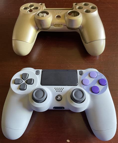 New housing for a broken controller. : r/PS4