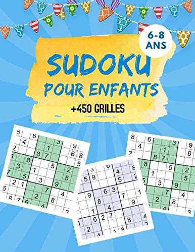 Sudoku Pour Enfants Ans Grilles De Sudoku X Pour Enfants