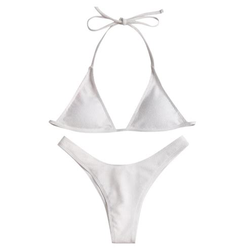 Bikini Two Piece Highwasit Bikini Set Swimwear Swimsuit For Women