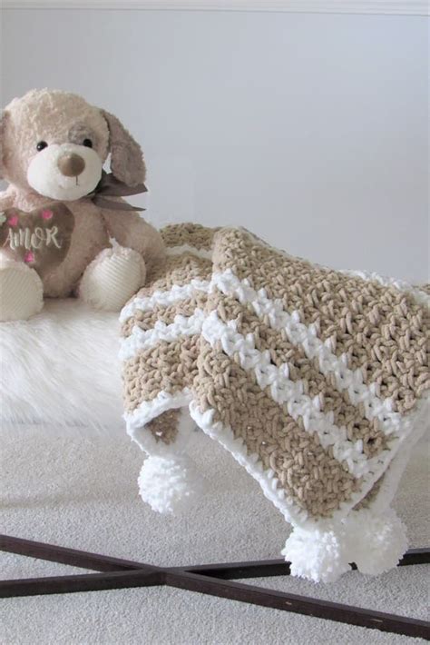 Quick Crochet Baby Blanket For Beginners Crochet Dreamz