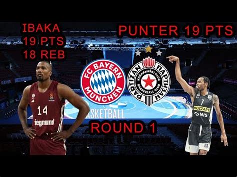 Bayern Vs Partizan EUROLEAGUE SEASON ROUND 1 YouTube