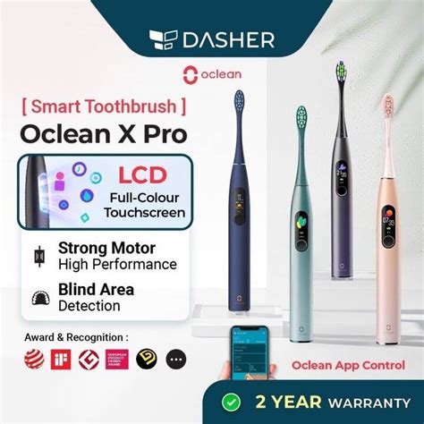 NEW XiaoMi Oclean X Pro Smart Sonic Electric Toothbrush Blind Zone