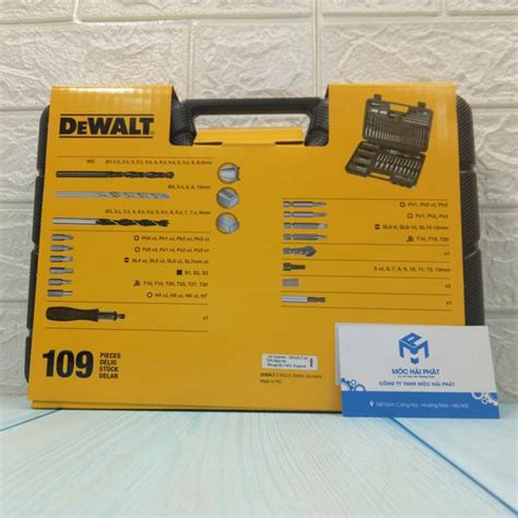 Bộ Mũi Khoan Dewalt DT0109-QZ 109 chi tiết – mochaiphat