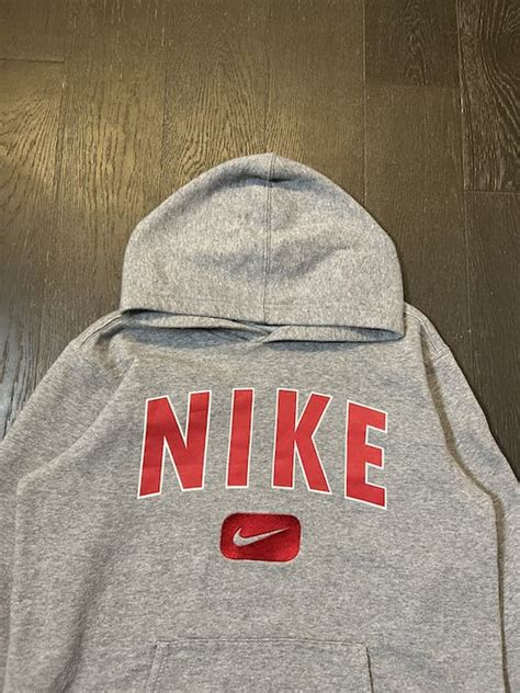 Nike Vintage Y2k Nike Center Swoosh Hoodie Grailed