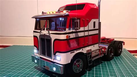 Tamiya Globe Liner Kenworth K100 Aerodyne 1 14 RC Truck BJ The Bear