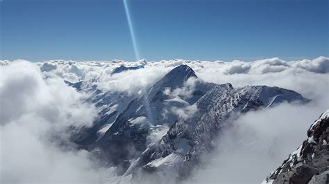 Kostenlose Foto Landschaft Berg Schnee Winter Wolke Abenteuer